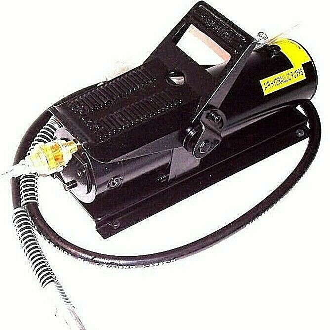 10 Ton Air & Hydraulic Foot Pump Frame Machine Porta Power Air Body Dent Repair
