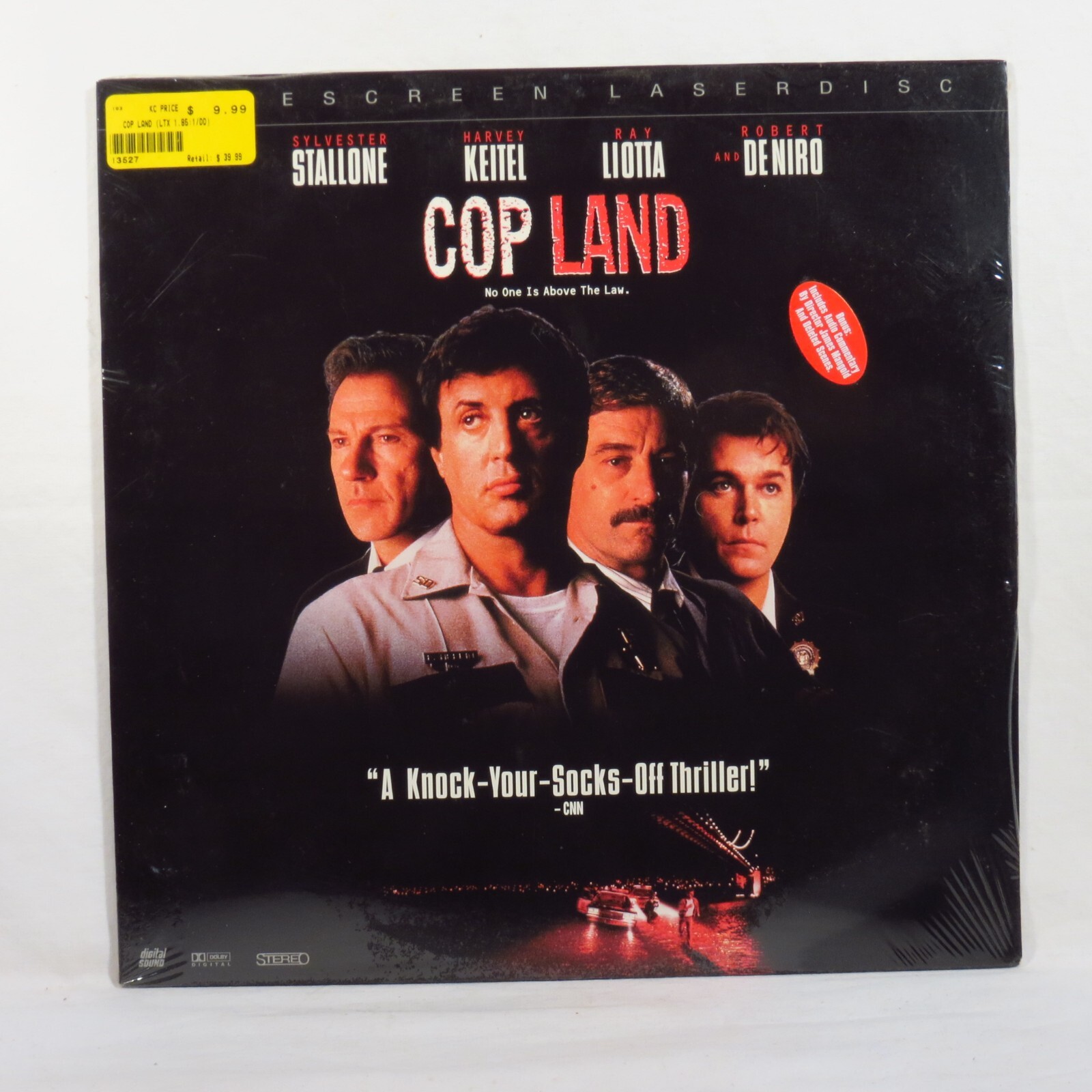 COP LAND  (1997) -  1993 US LD - SEALED - Stallone, De Niro, Keitel, Liotta