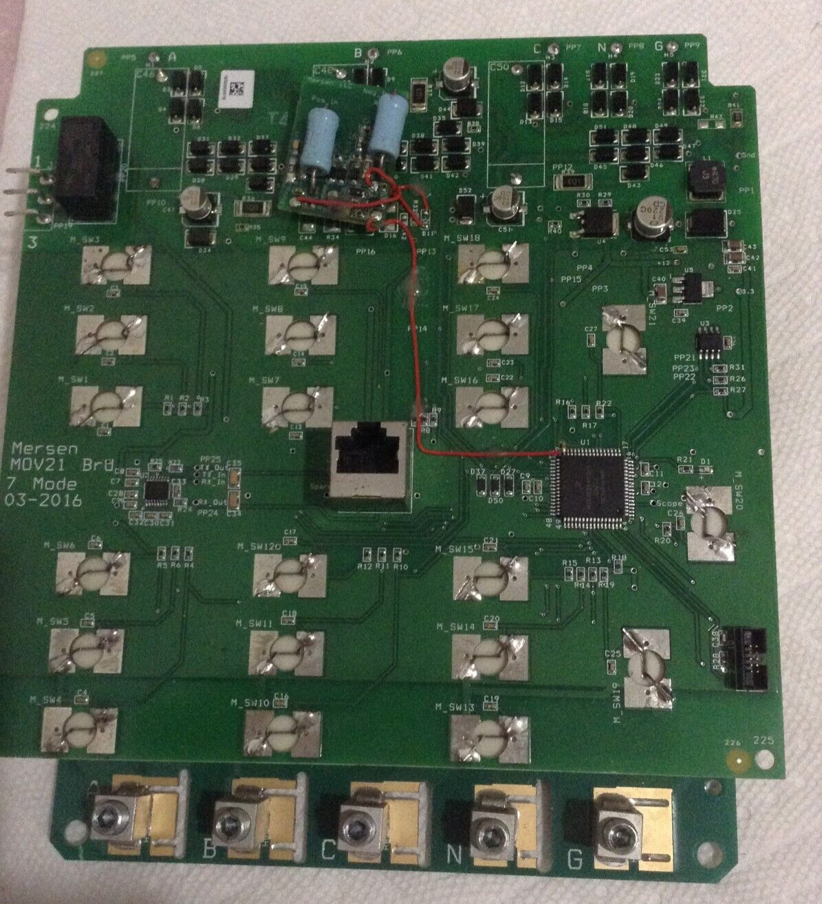 Mersen 03-2016 MOV 21 Board assy