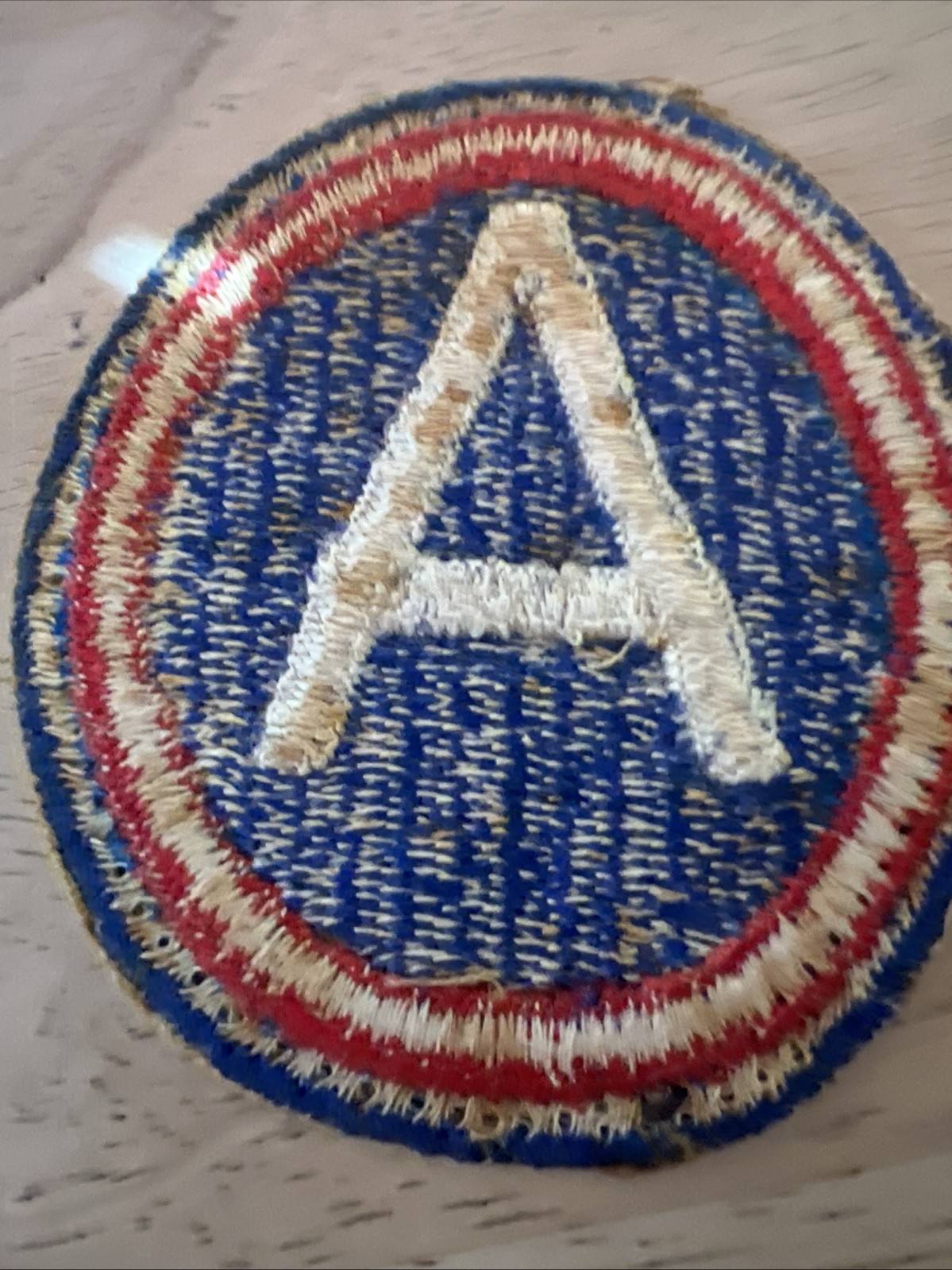 Original WW2 Era US 3rd Army Uniform Sleeve Shoulder Patch Uniform