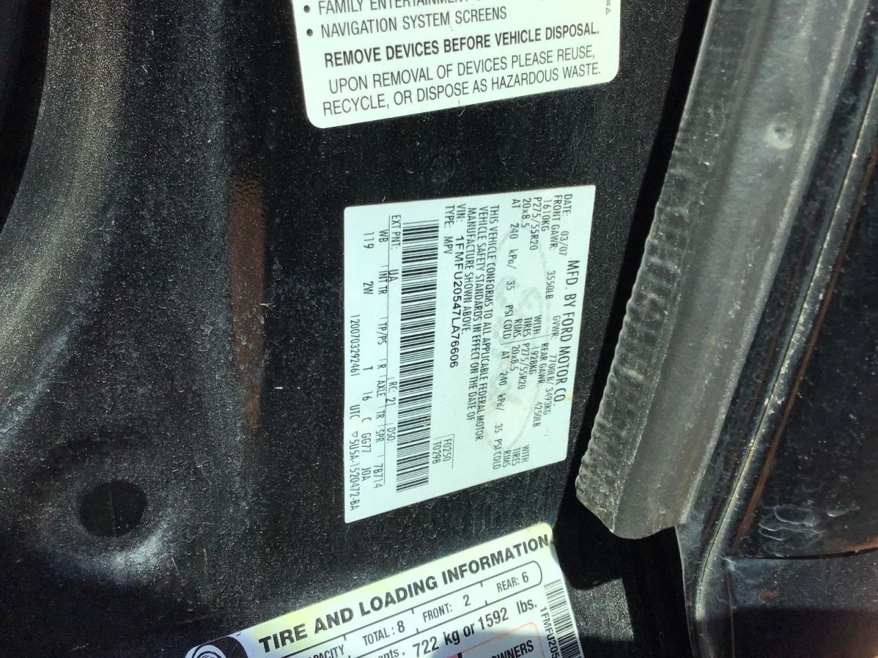 Transfer Case Fits 07-11 EXPEDITION 3255588