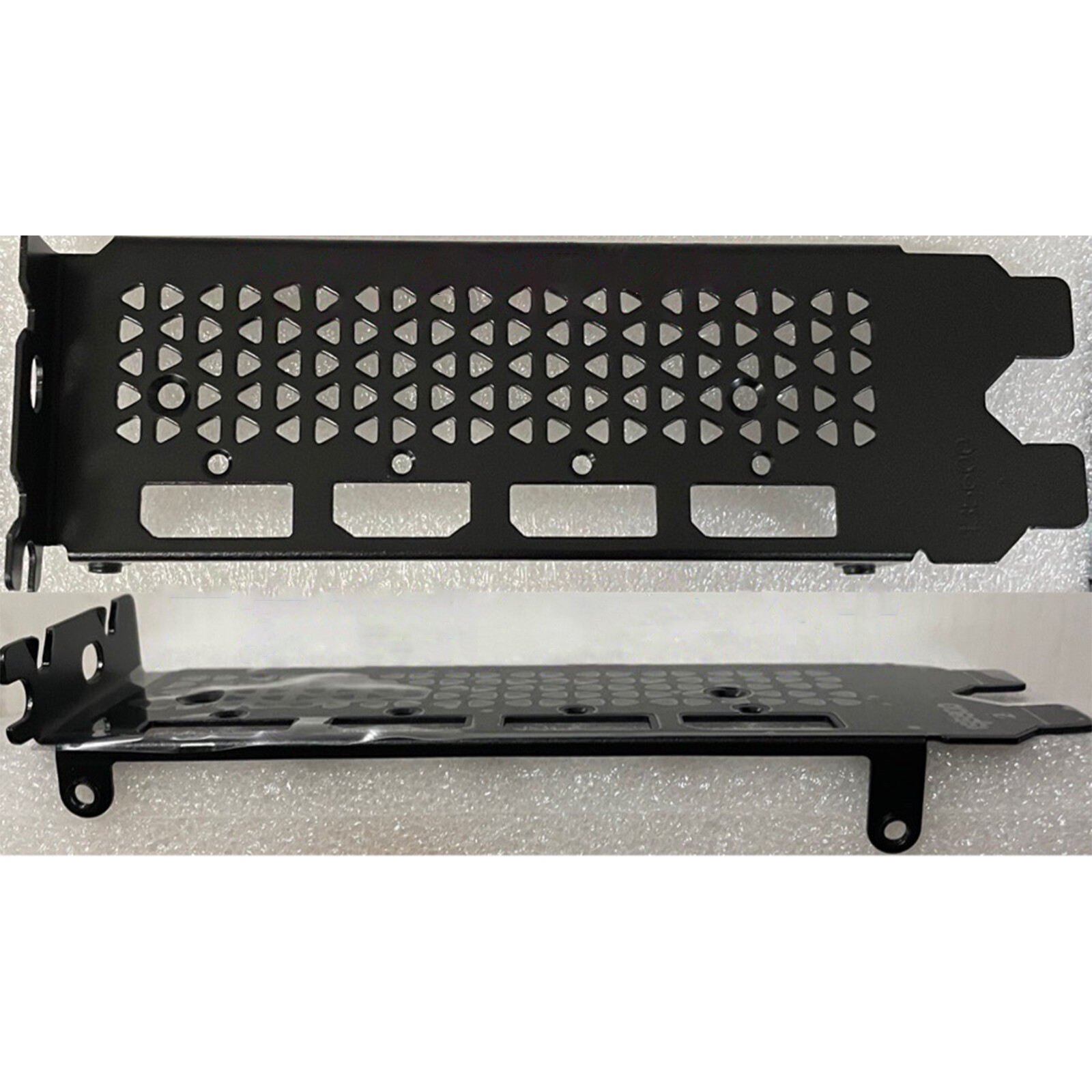 Black Zinc Graphics Card Baffle Plate Strip for HP AMD Radeon RX6600XT 8G