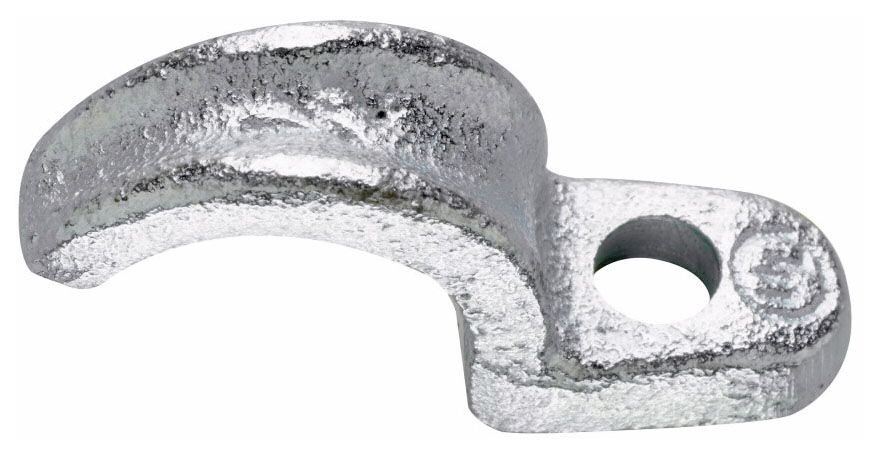 Crouse-Hinds 513, Conduit Clamp, 1 1/4 Rgd Clmp Irn, 1 PC