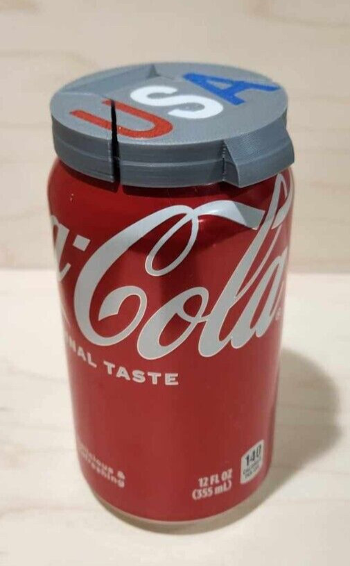 Anti-Bug BBQ Beer (and soda) Can patriotic protection lids