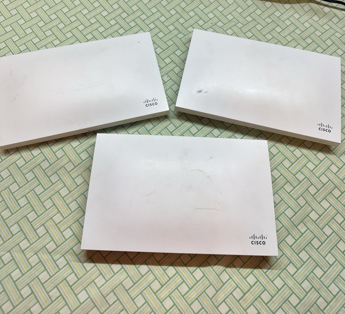 Lot of 3 Cisco Meraki MR52 Wireless Access Points UNTESTED Free Shipping