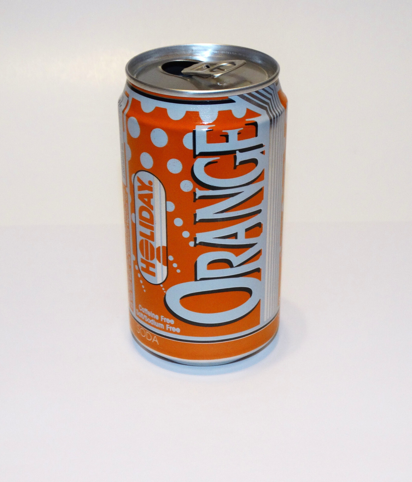 Holiday Soda Can Orange