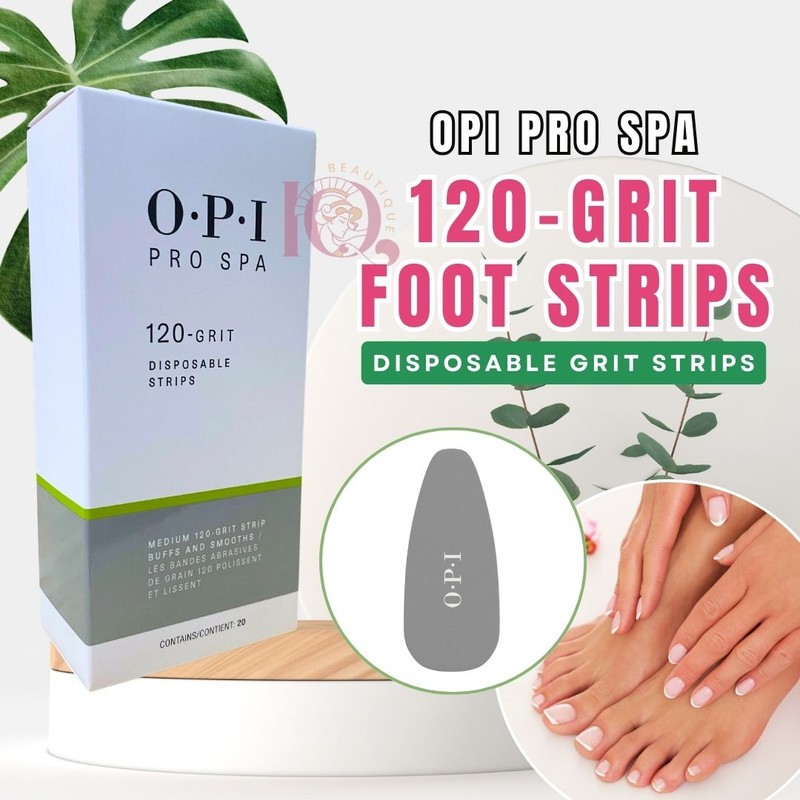 OPI PRO SPA 120-GRIT DISPOSABLE GRIT STRIPS - Refill 20pcs