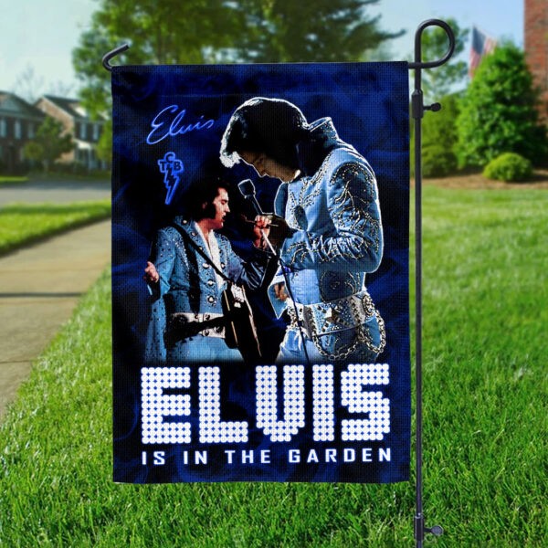 Elvis Presley Garden Flag 2025