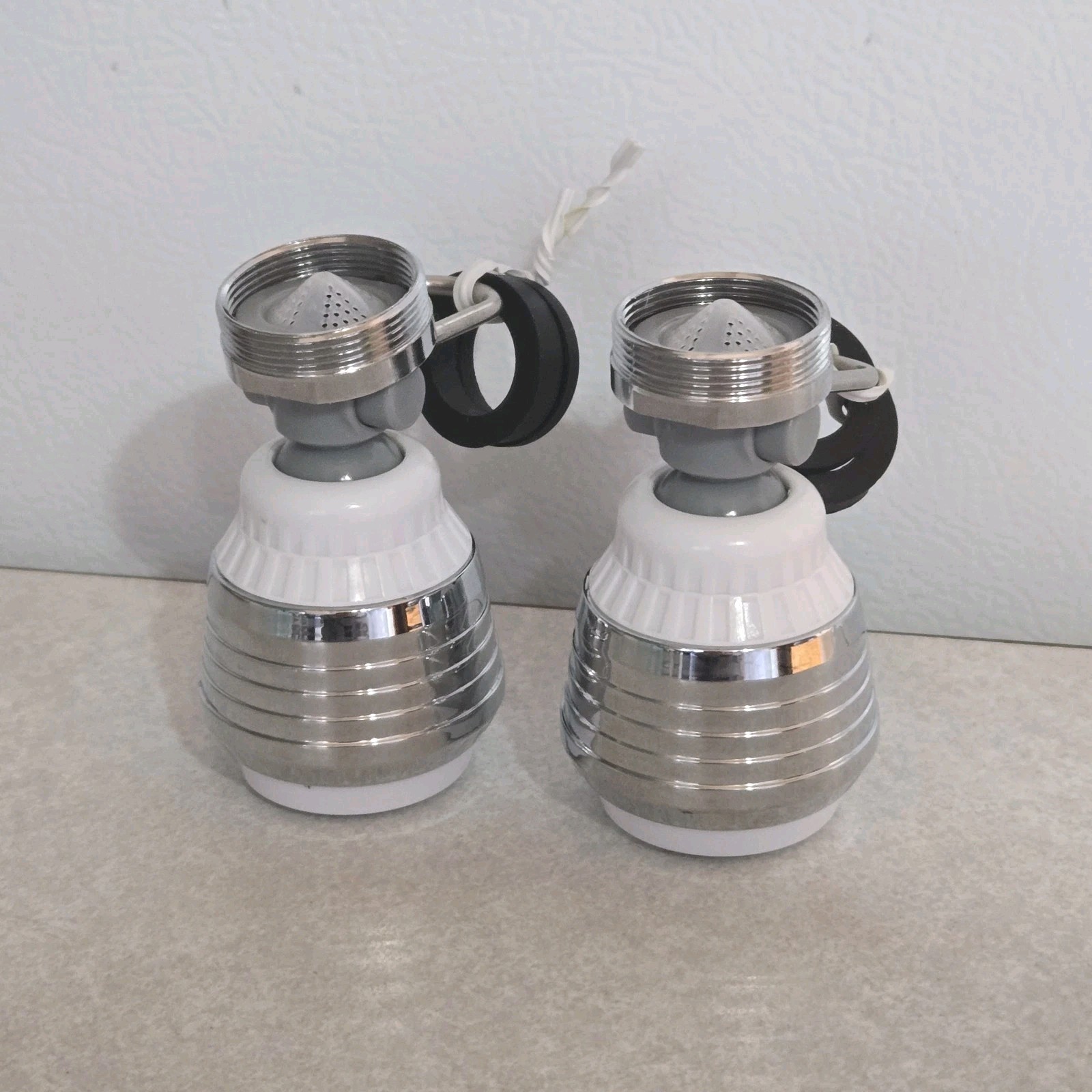 Set Of 2 Niagara Watersense Swivel Faucet Aerator w/ PAUSE Kitchen 1.5GPM