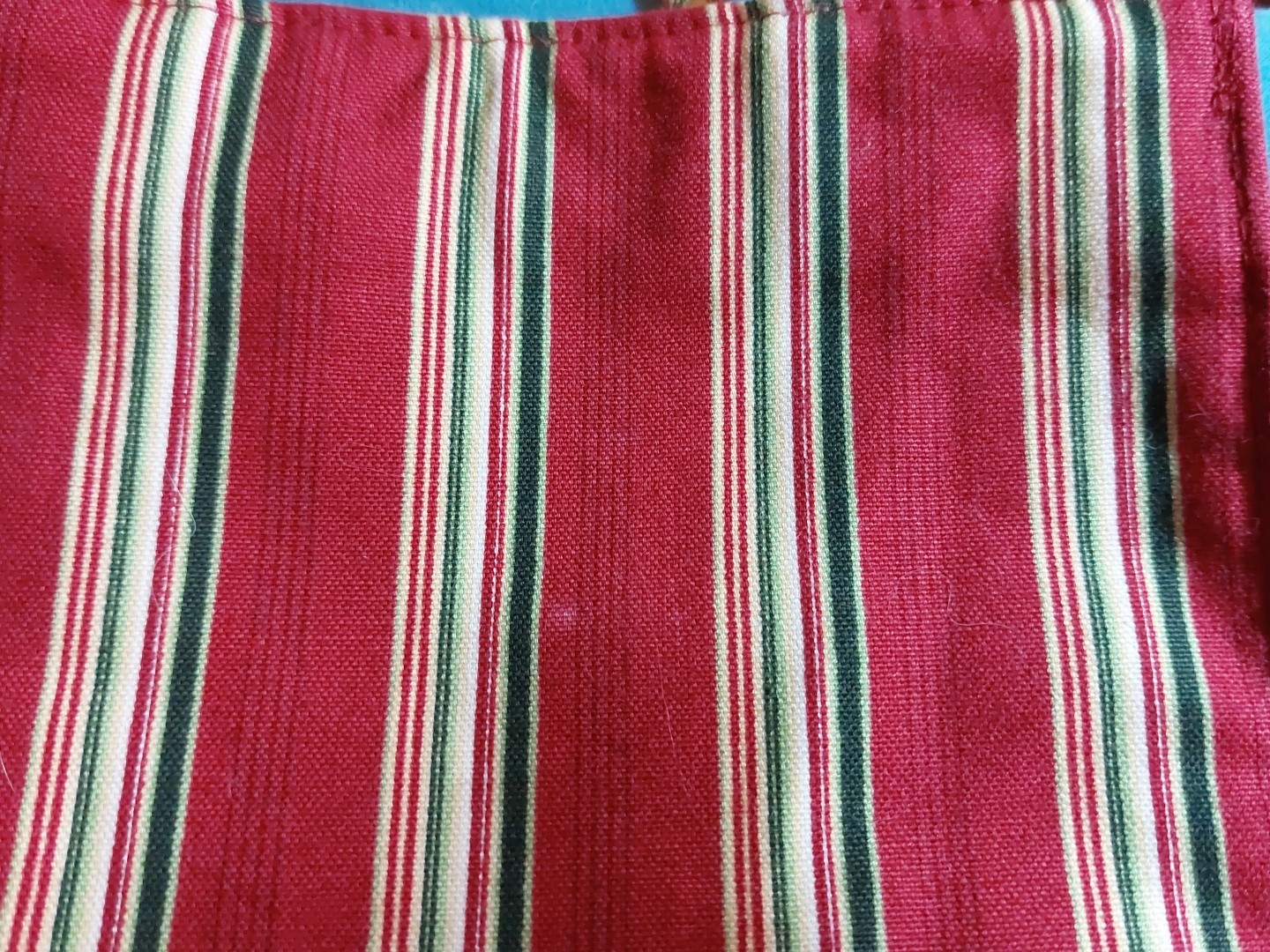 Longaberger Christmas Holiday 2005 Embroidered Canvas Gift Tote Bag 9"x7.5"x4"