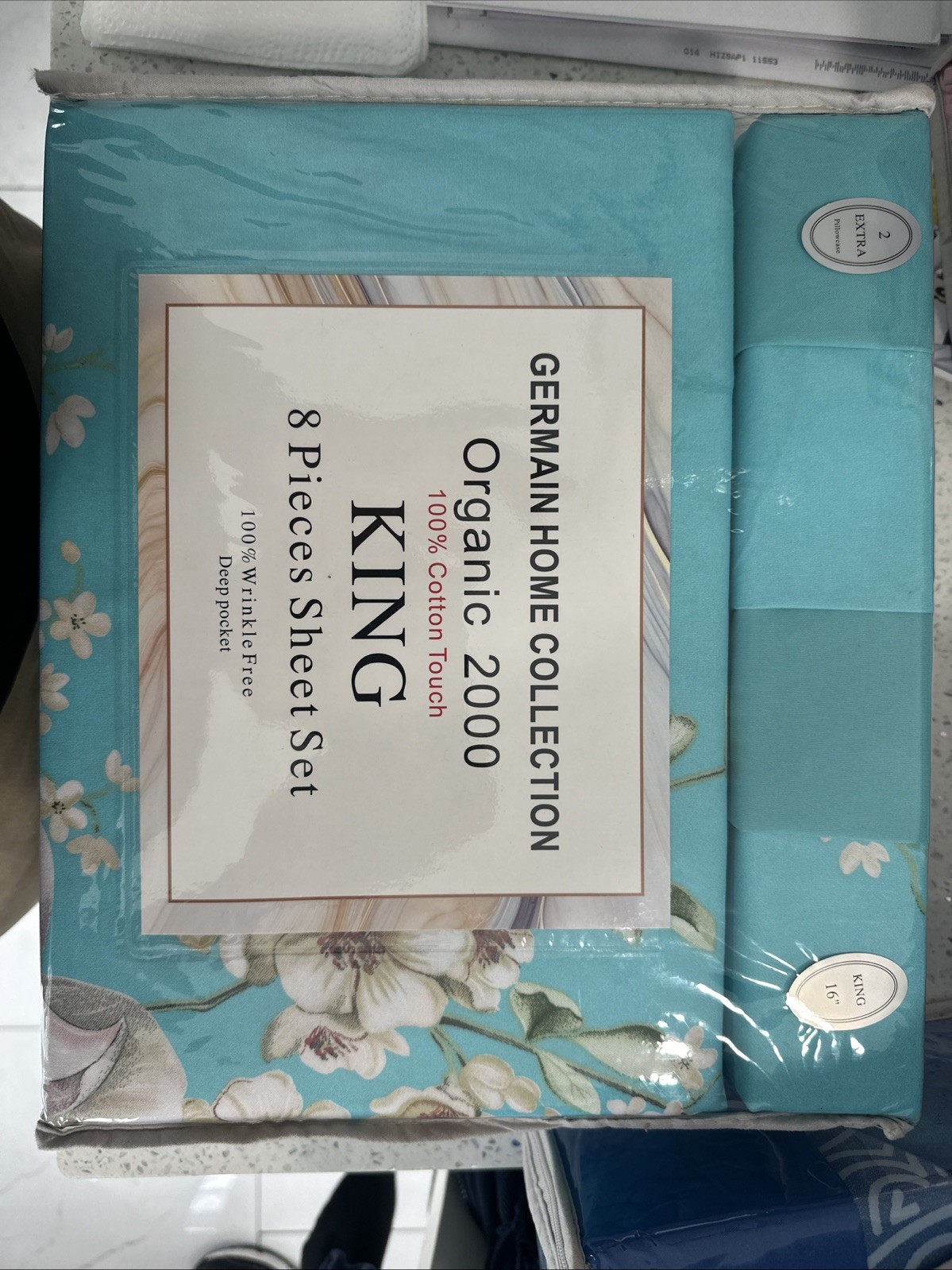 8 PIECE BEDSHEET SET
