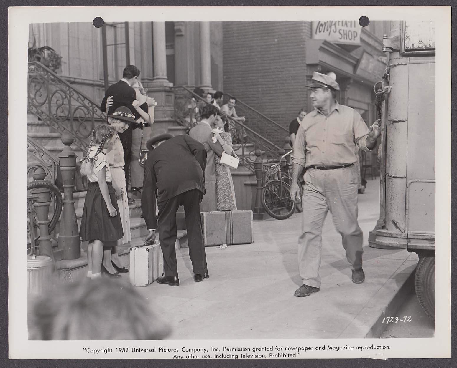 Susan Odin Glenda Farrell Anthony Ross ++ Girls in the Night 8x10 photo 1952 #72