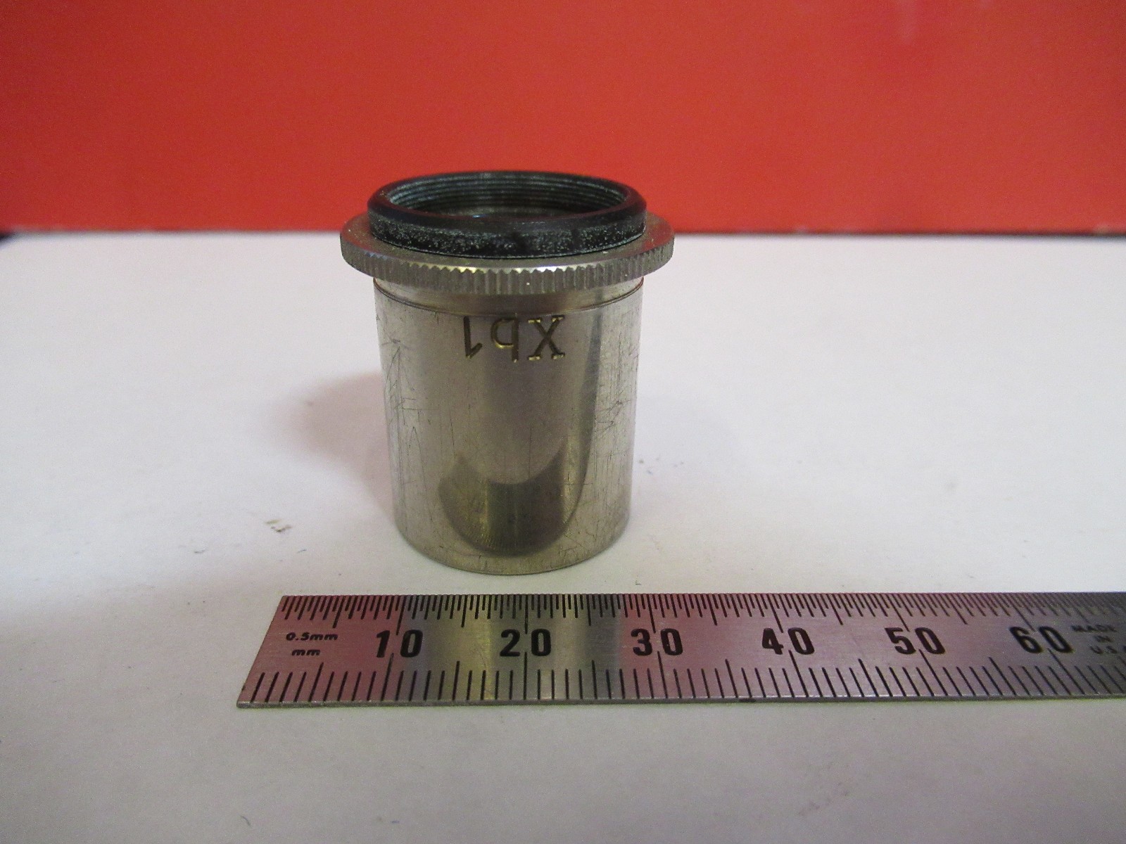 RARE  XB1 ERNST LEITZ WETZLAR GERMANY EYEPIECE OPTICS MICROSCOPE PART X7-B-15