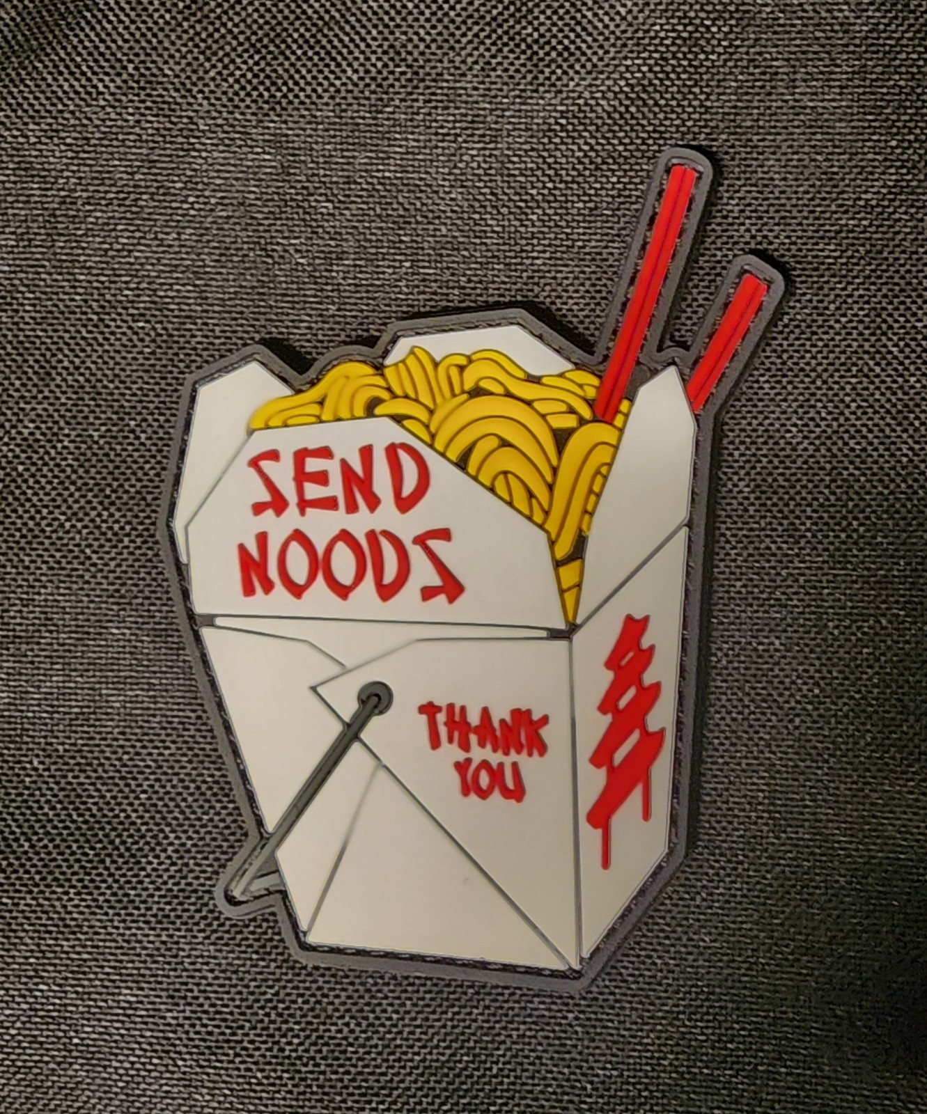 Send Nudes PVC Military Morale Patch GITD NEW