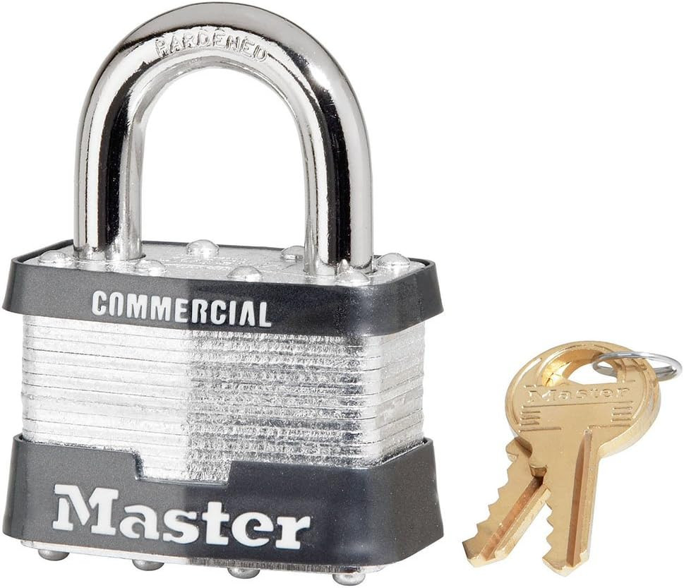Master Lock 5KA-A112 2" Wide Laminated Steel Padlock - Keyed Alike
