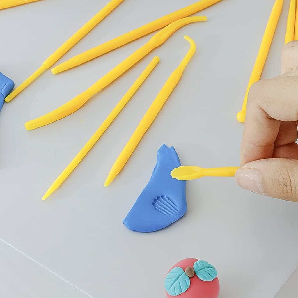 Durable 14-Piece Pottery Tool Set with Unique Designs - Perfect for Beginners
