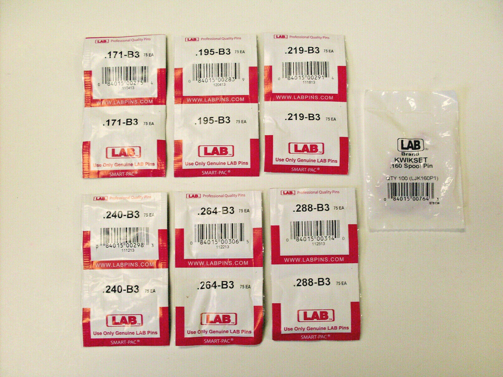 Lab Kwikset .003 pins & Spooled Drivers -For Pick or Bump resistant Locks