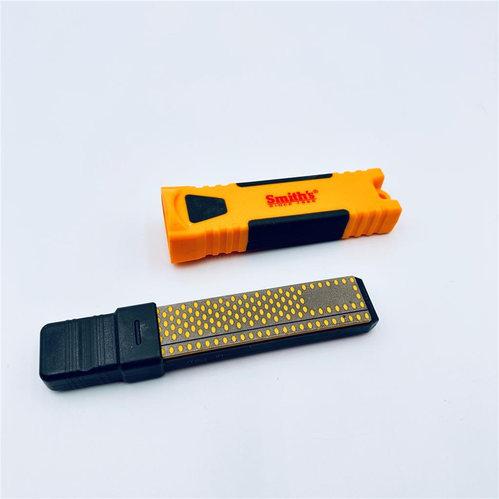 Smith's DCS4 Fine & Coarse Diamond Combination Knife Sharpener Sharpening Stone