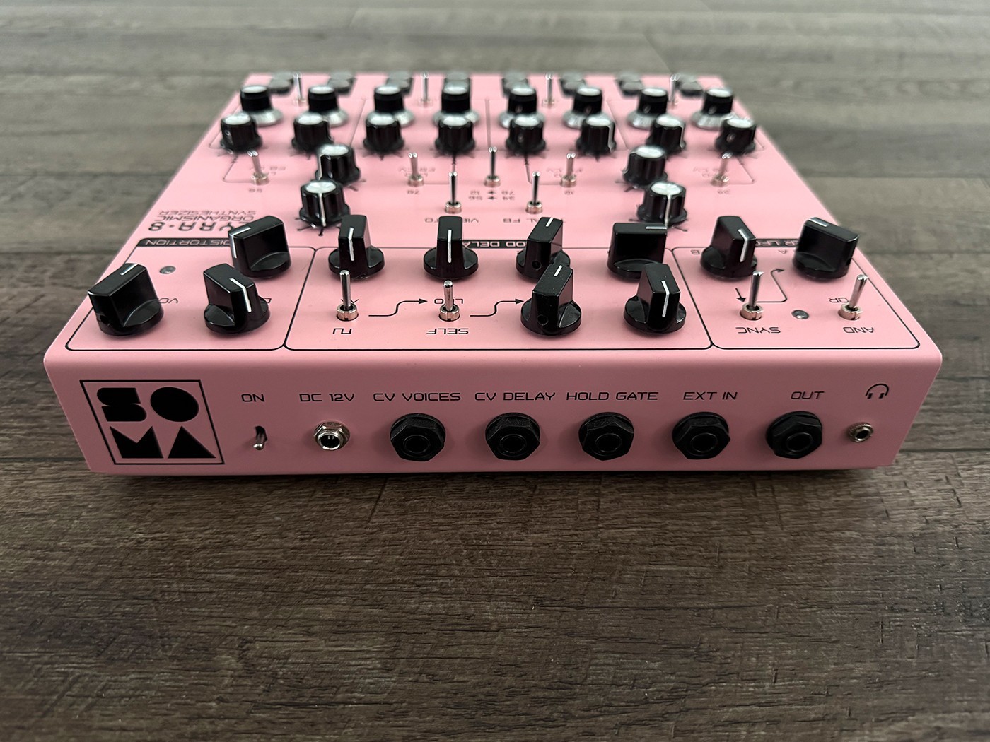 SOMA Laboratory Lyra-8 Desktop Synthesizer : Mint Condition : Pink