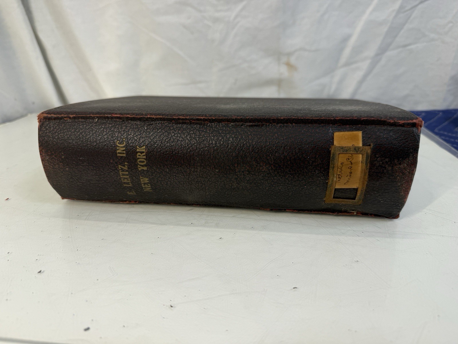 Vintage Ernst Leitz Wetzlar Microscope Catalog Binder 1920s 1930s Metallographic