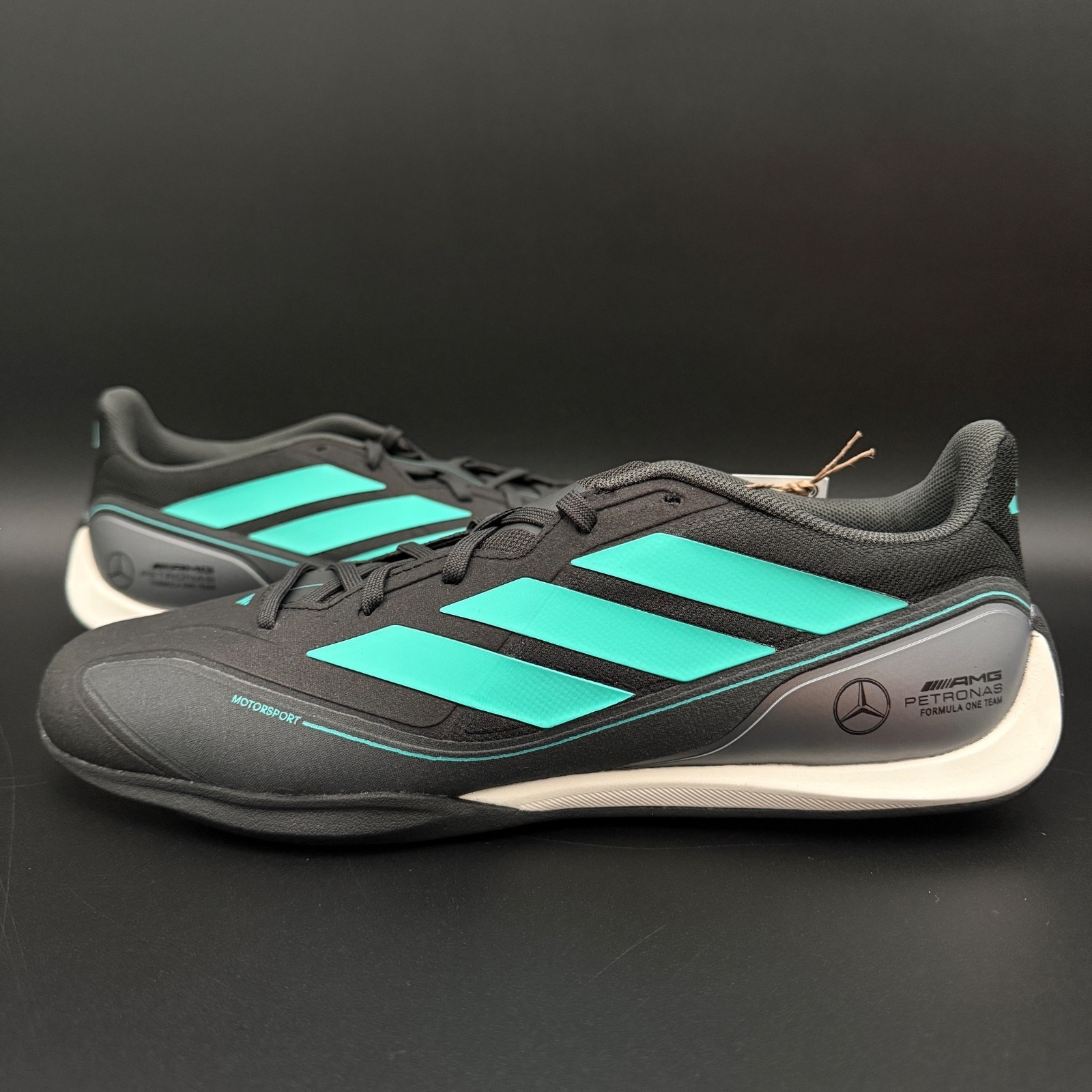 Mercedes AMG PETRONAS F1 Team Adidas Feroza Black JQ3273 MENS Sneakers
