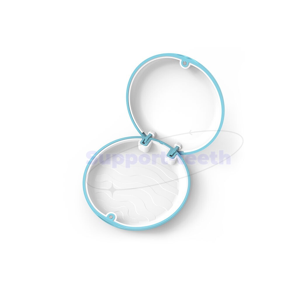 Dental Retainer Box Orthodontic Denture Storage Container Mouth Guard Organizer