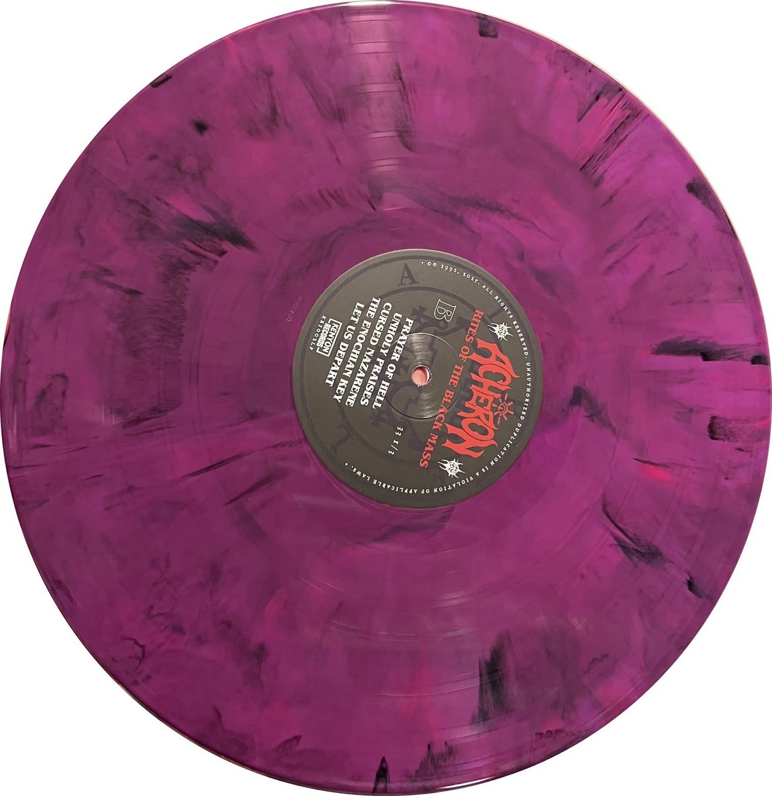 Acheron - Rites of The Black Mass 180g Twilight Marble Vinyl (Behemoth Deicide)