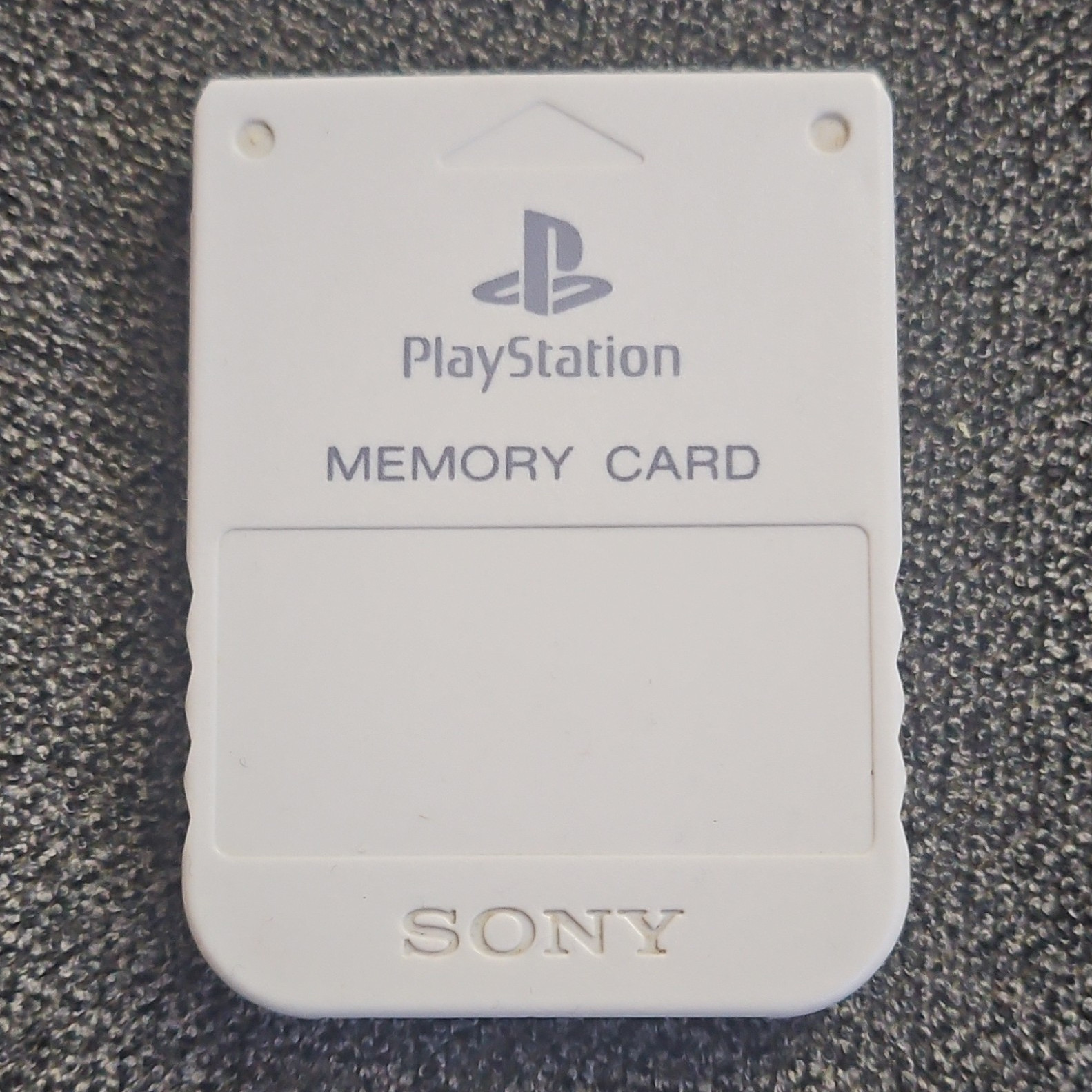 Sony PlayStation 1 Memory Card 1MB SCPH-1020 White Made in Japan