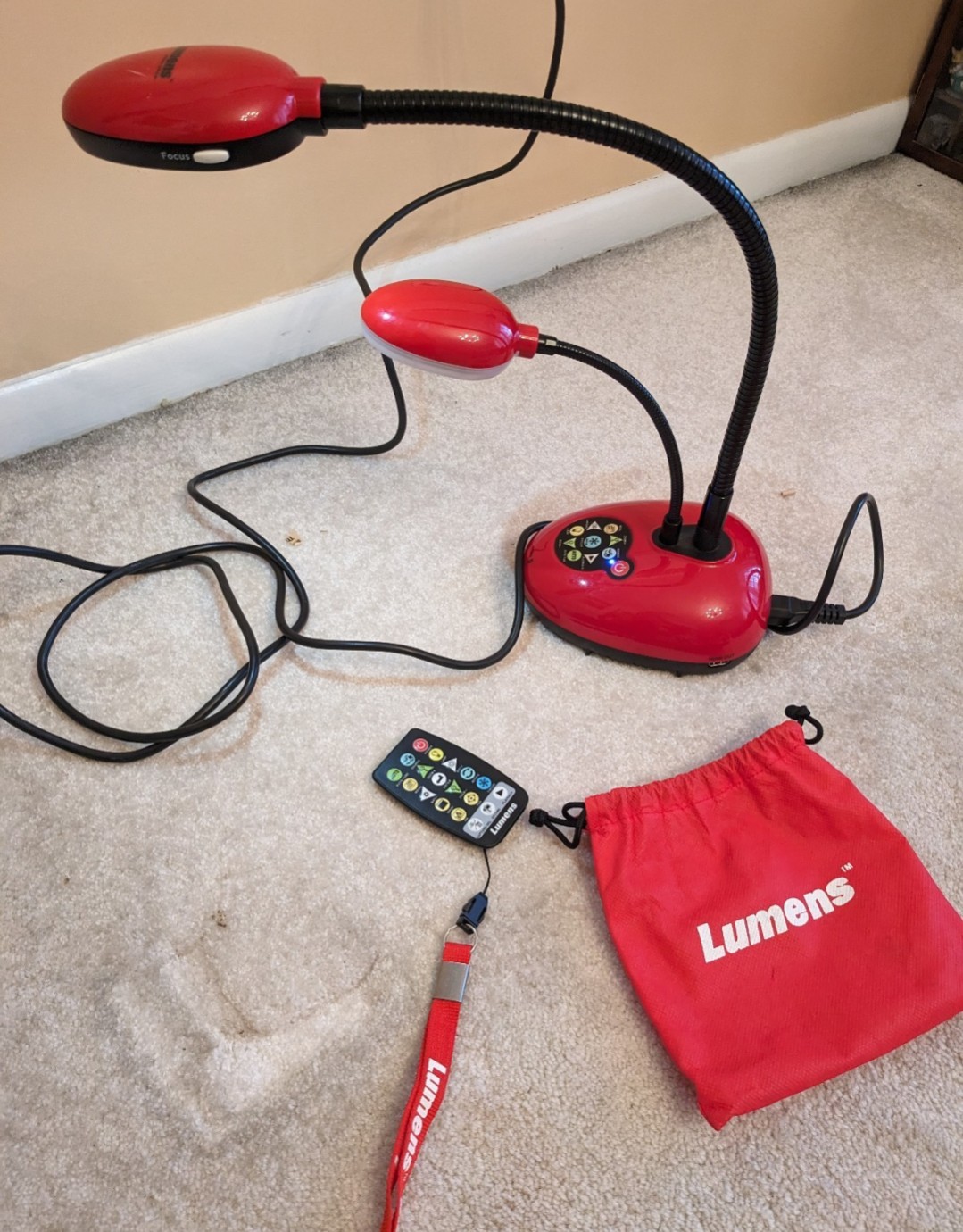 Lumens DC 170 high Definition Document Scanner Works!