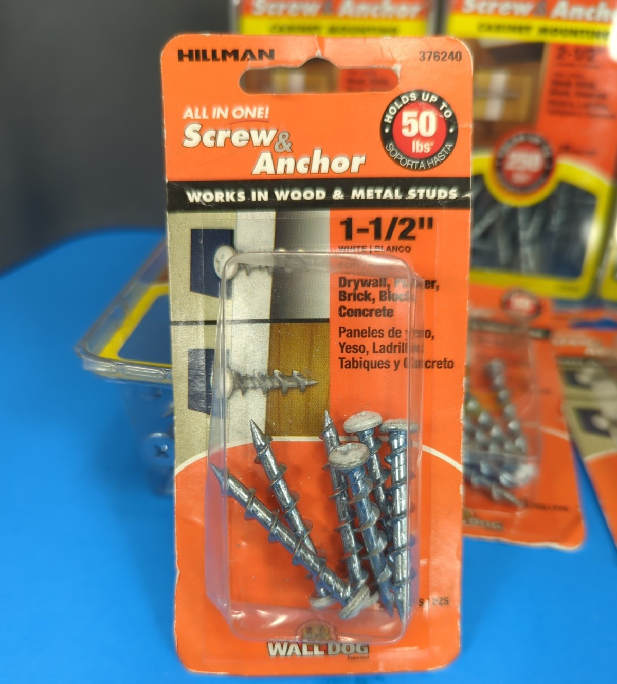 LOT of Cabinet Mounting Screw & Anchor Sets by Hillman Stanley Bullet Catches