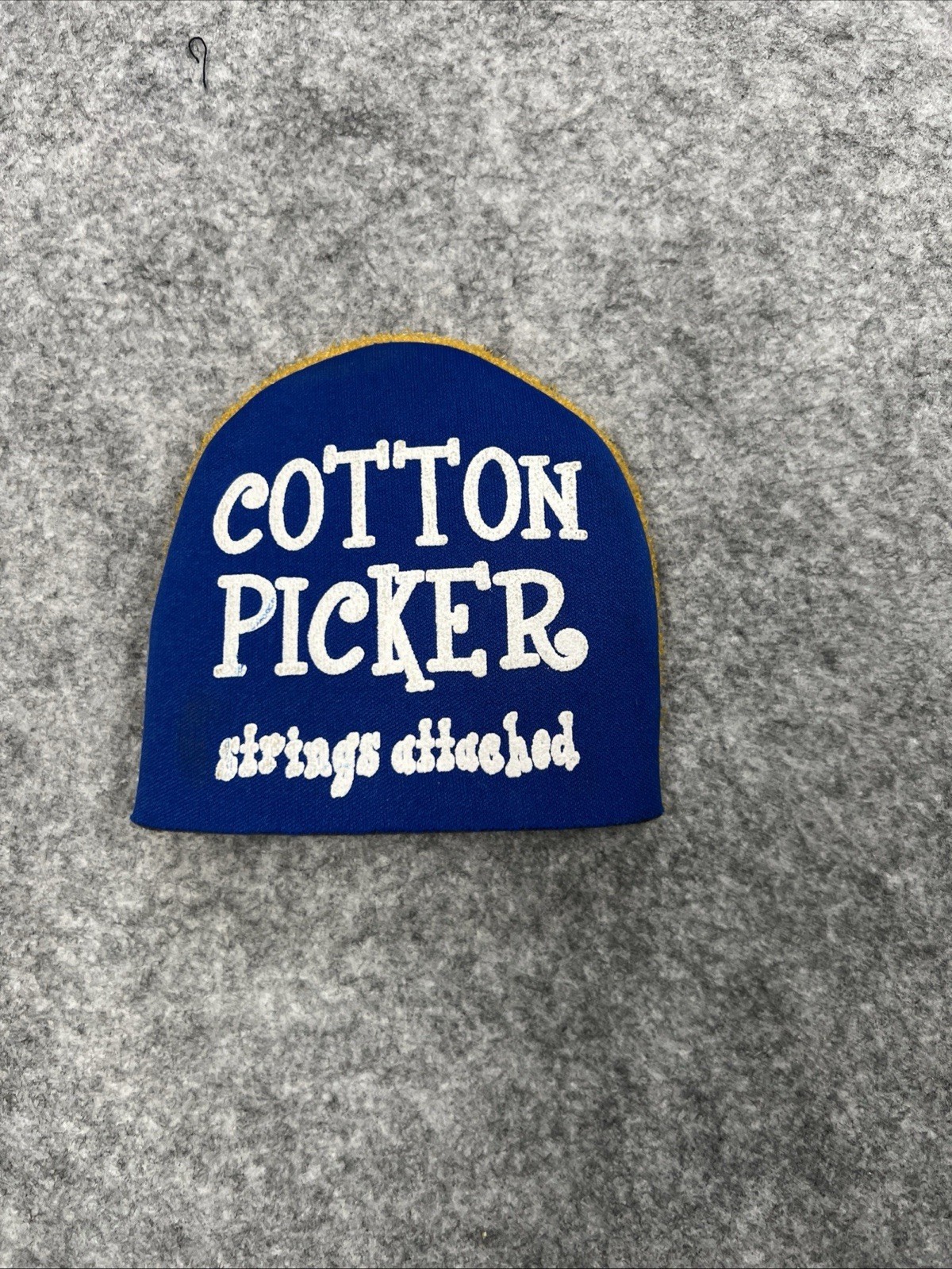 vintage Cotton Picker-Blue Quilting tools equipment string remover sewing helper