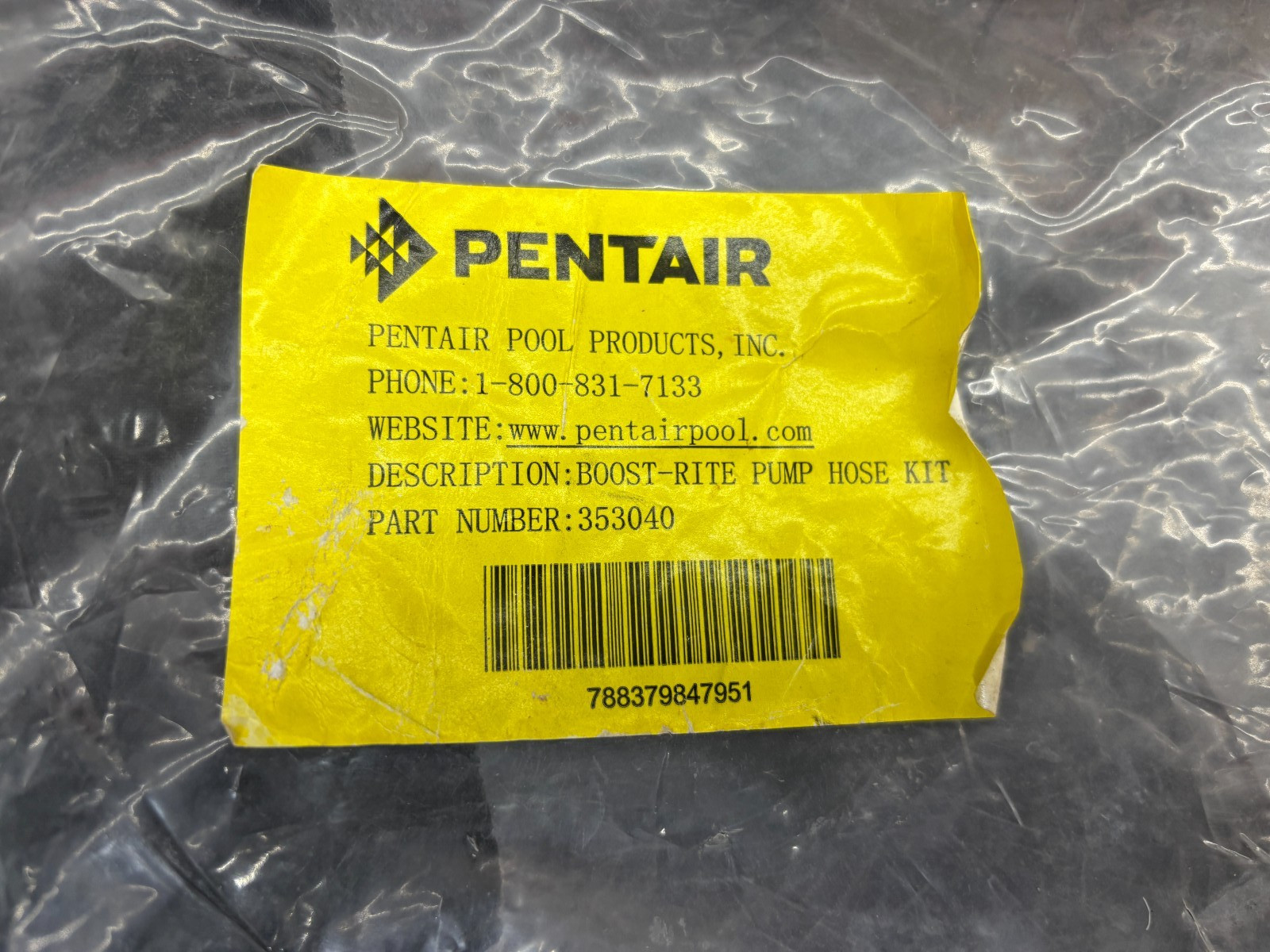 Pentair 353040 Replacement Hose Assembly