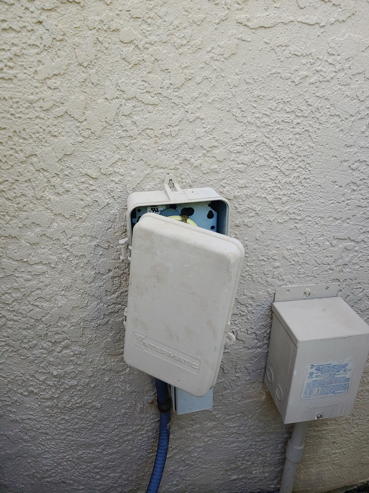Pool Timer Door for PLASTIC Intermatic Box