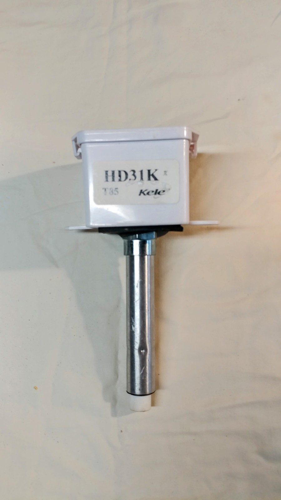 Humidity Sensor HD31K+T85 Kele 4-20mA,  9.5-28 VDC Duct Mount 3% Accuracy Used