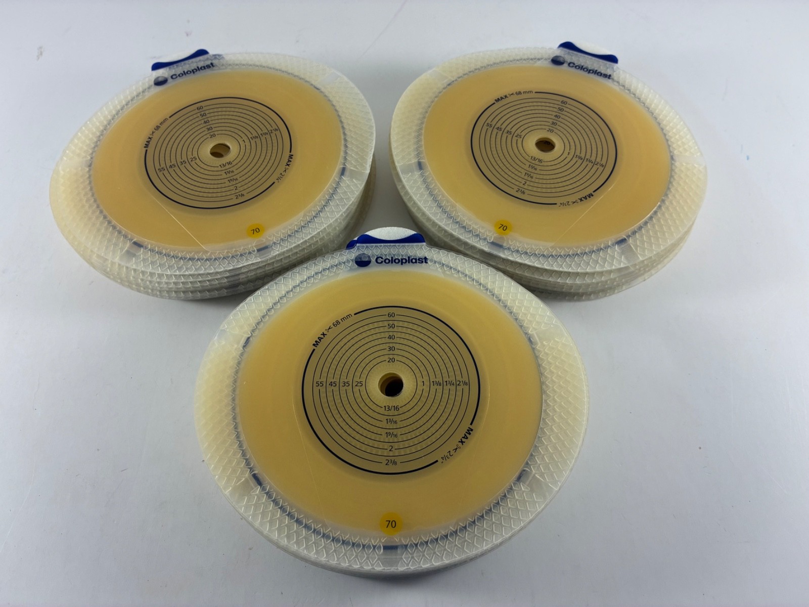 Lot of 30 - Coloplast Sensura Flex Xpro Ostomy Baseplate - 10106 - New No Box
