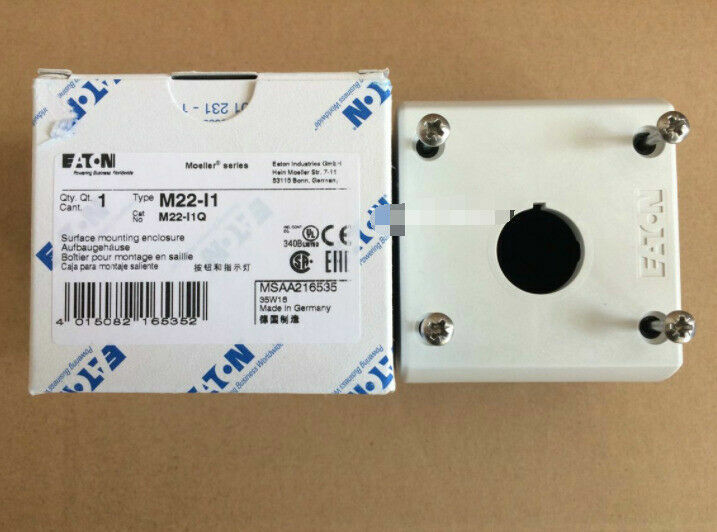 Eaton Moeller M22-I1 M22I1 Push Button,1 Gang -New Free Ship #ETN