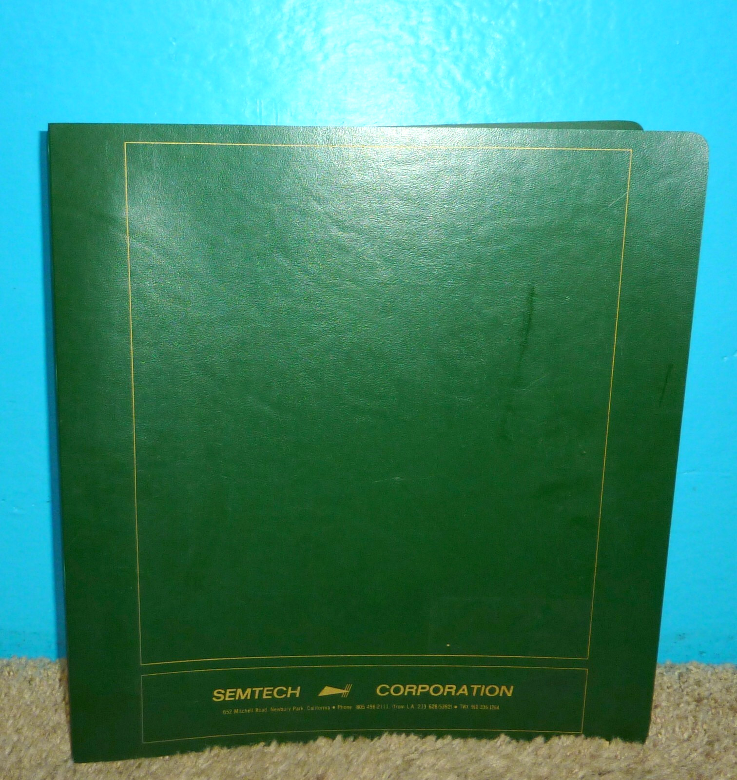 Semtech Corporation Catalogs & Data Sheets In Binder