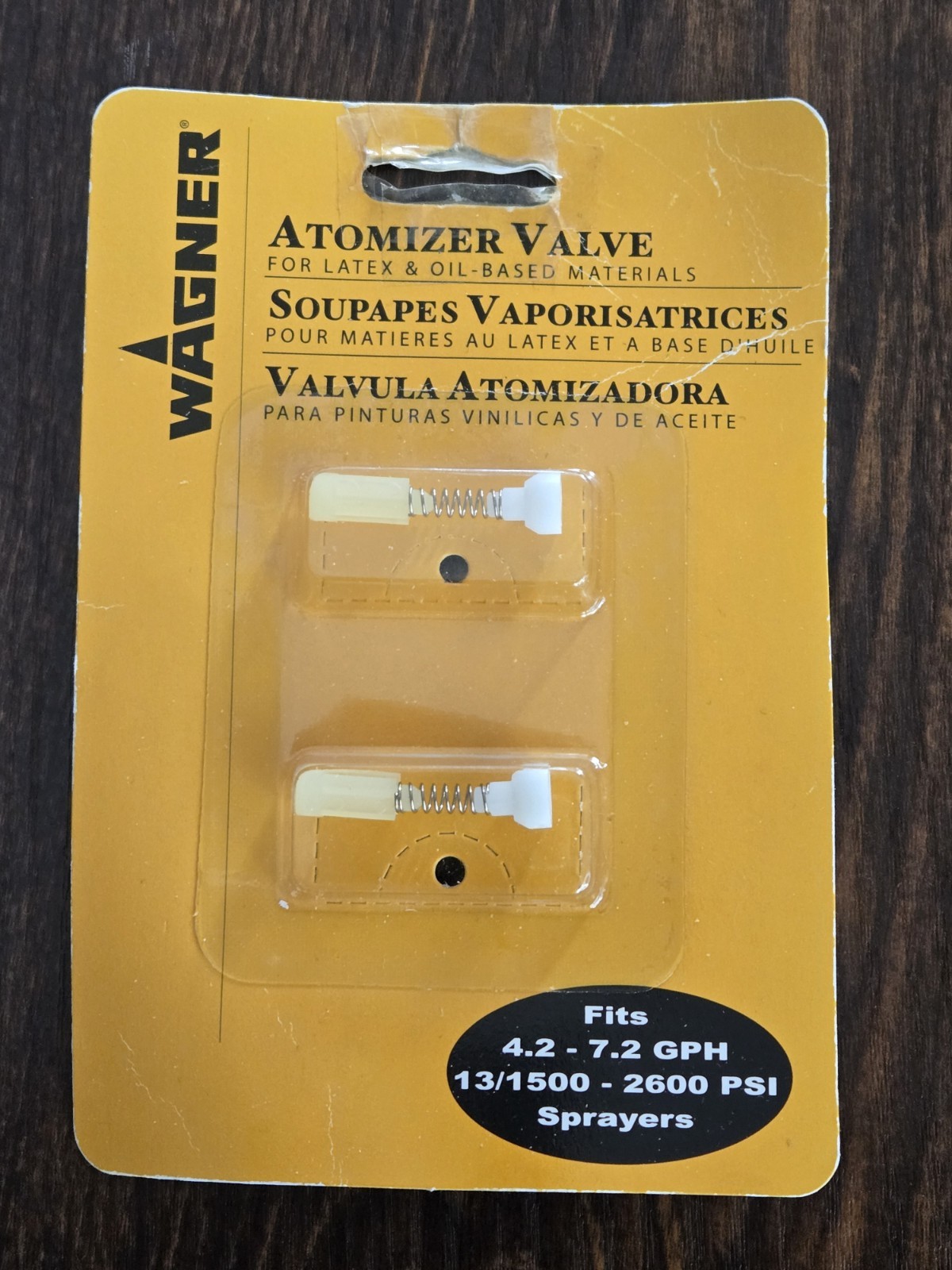 WAGNER ATOMIZER VALVE 2CT PKG ( NEW ) JB 4696
