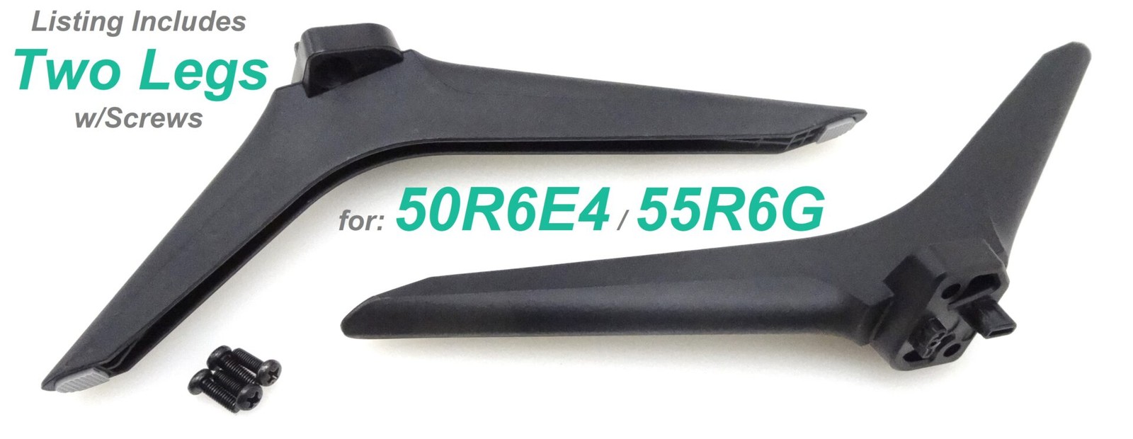 Pre-Owned Hisense 50R6E4 55R6G TV Stand Legs w/ Screws