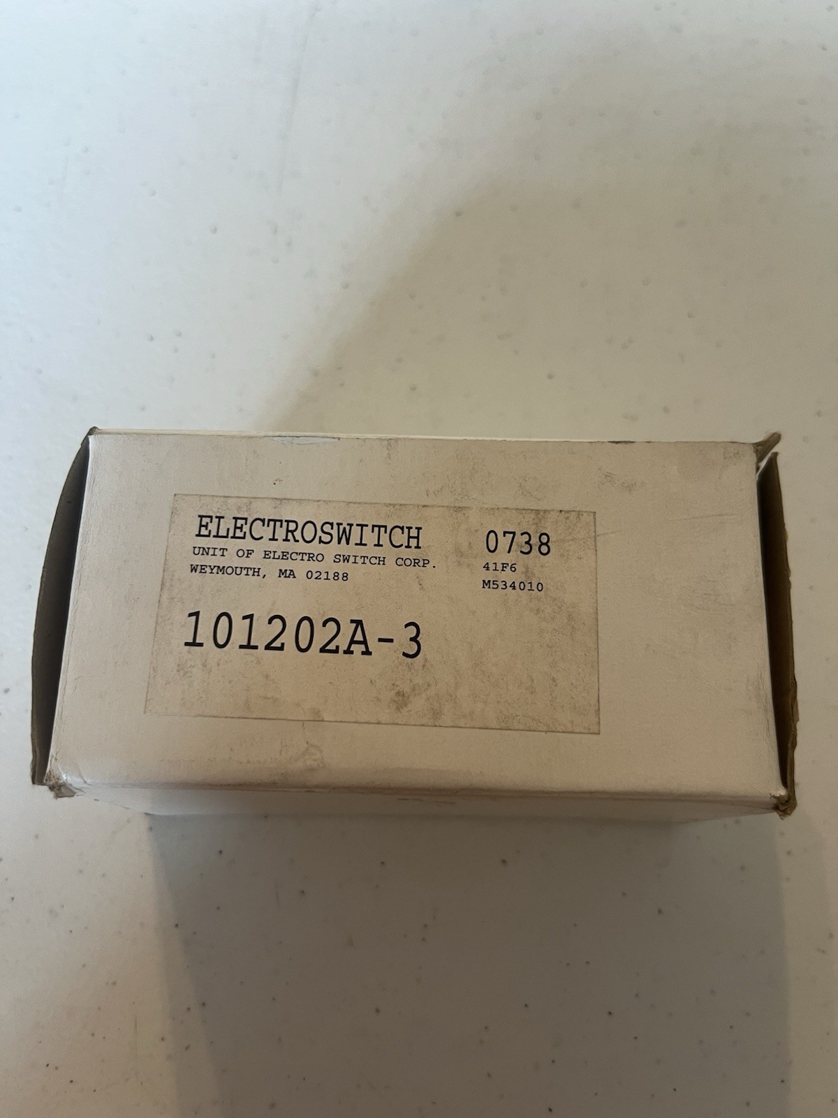 New Surplus In Box Electroswitch Rotary Switch 101202A-3