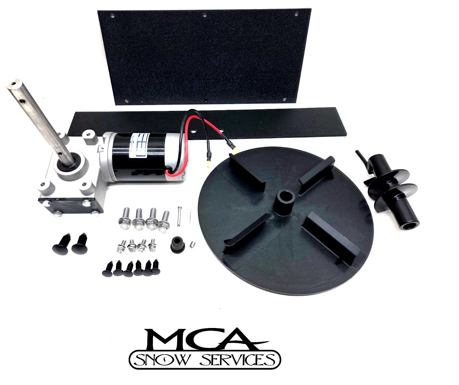 SNOWEX SPREADER KIT MOTOR GEARBOX POLY SPINNER AUGER DEFLECTOR COVER FASTENERS