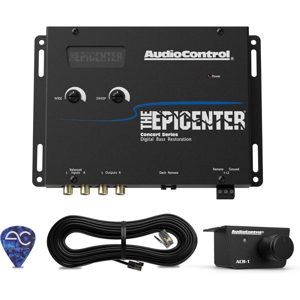 Digital Bass Restoration Processor for Car Audio, Bass Booster Enhancer with