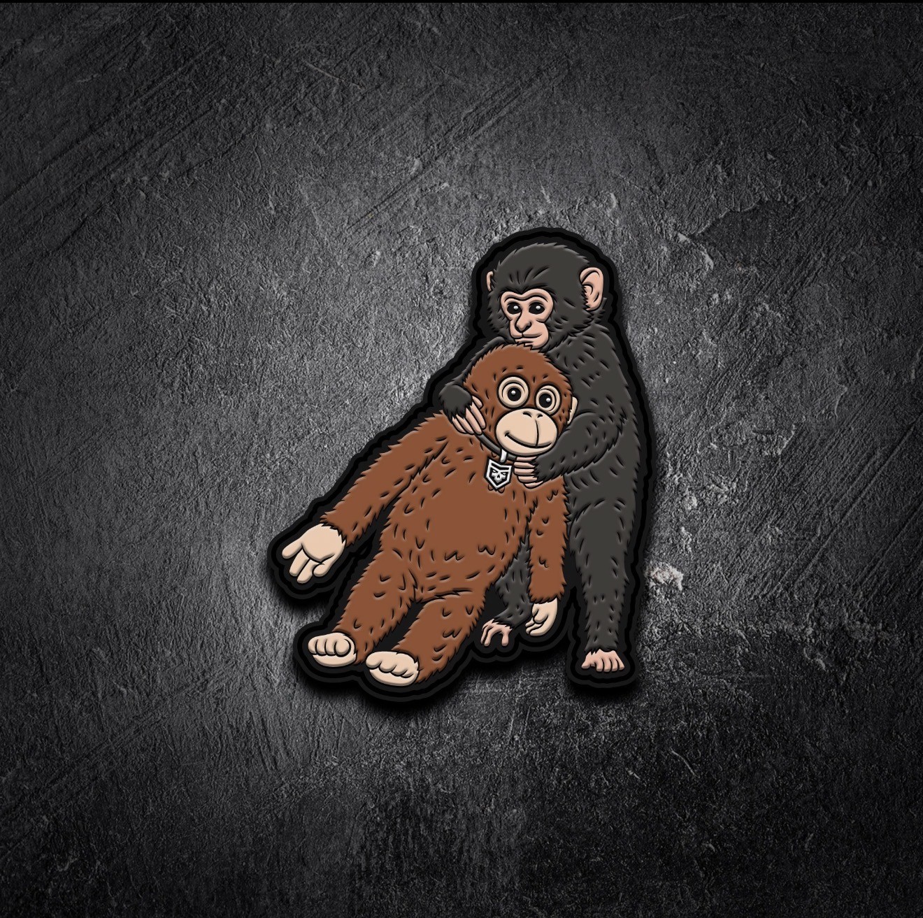 Punch Monkey PVC Morale Patch