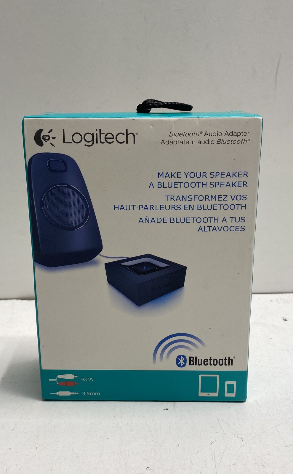Logitech Bluetooth Audio Adapter 980-000910 Wireless Receiver RCA 3.5mm