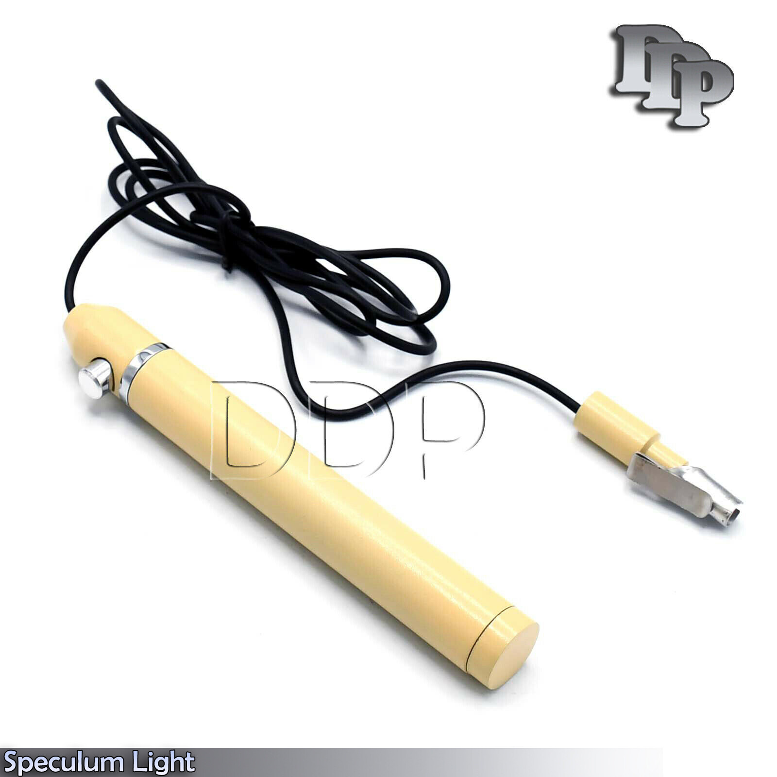 Speculum Light Cream Color Stainless Steel Handle SL-003