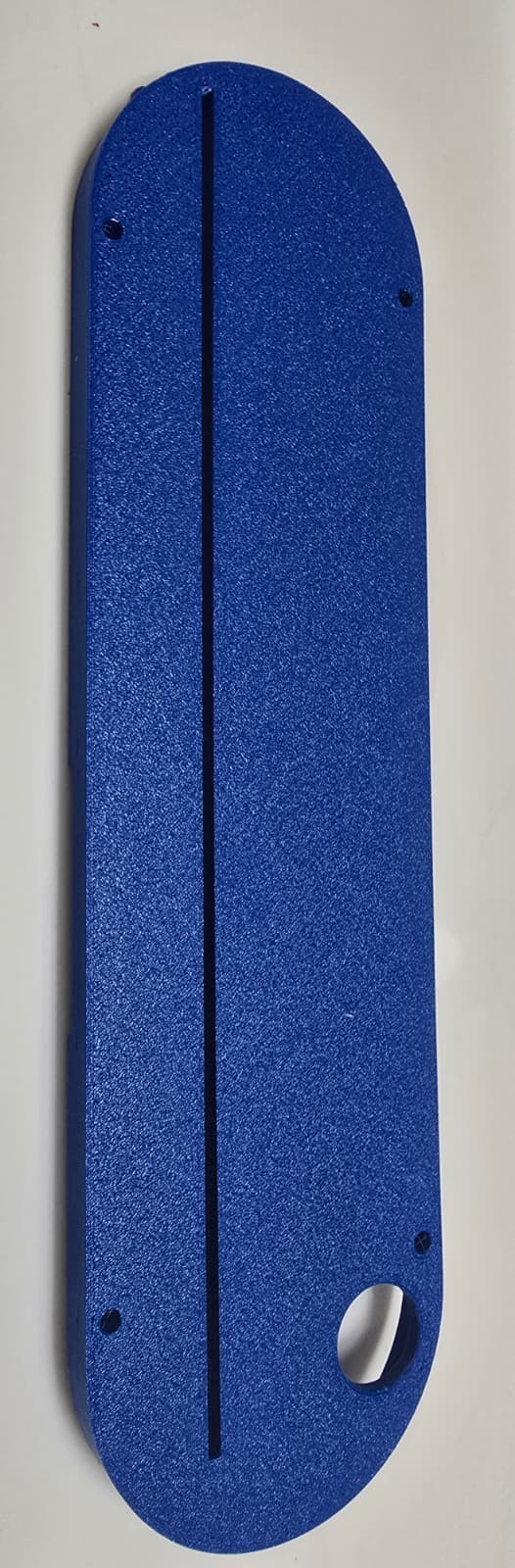 Zero Clearance Throat Plate Insert For Hercules 10" Table Saw Harbor Freight