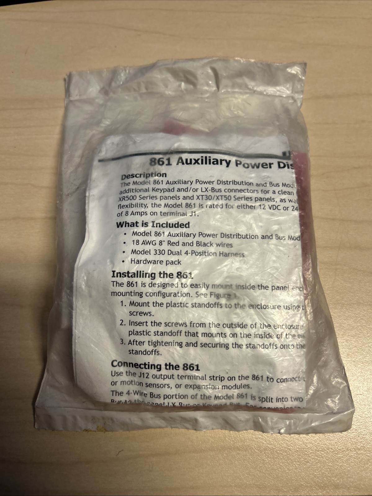 NEW SEALED!! DMP 861 Auxiliary Power Distribution and 4-Wire Bus Module