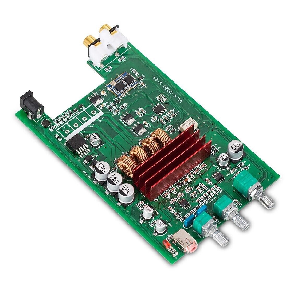 HiFi Bluetooth Audio Power Amplifier Board Module with TPA3116 QCC3034 APTX-HD