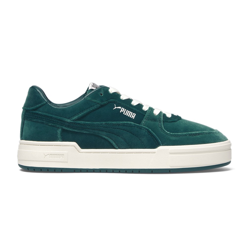 PUMA Ca Pro Velour Lace Up  Mens Green Sneakers Casual Shoes 39711201