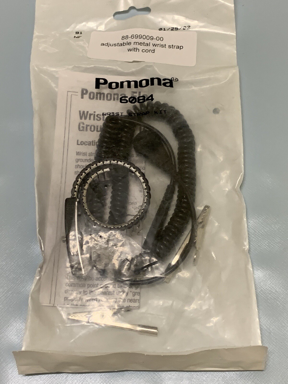 Pomona 6084 Metal Wrist Strap Kit